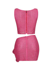 Vanesa Embroidery Skirt Set