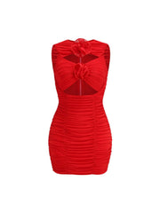 Ivana Mesh Mini Dress