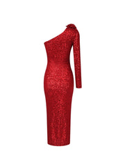Dafne Sequin Midi Dress