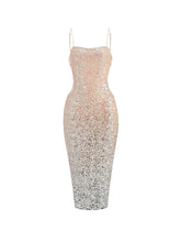 Ellis Sequin Midi Dress
