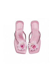 Dixie Floral Sandals in Pink