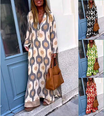 Huda - Vestido con cuello en V