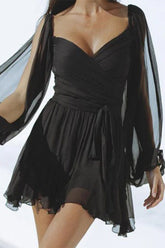 Vestidos trapecio sexys en forma de V