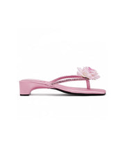 Dixie Floral Sandals in Pink