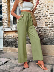 LEXI | PANTALONES SUELTOS CON CINTURA ALTA