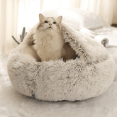 Bequemes Haustierbett 2-in-1