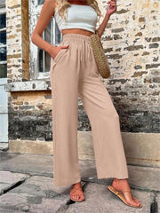 LEXI | PANTALONES SUELTOS CON CINTURA ALTA