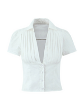 Sheryl Shirt Blouse & Skirt Set