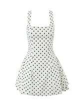 Sabrina Polka-Dot Mini Dress