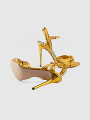 Indiana Metallic High Heel Sandals