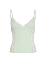 Madison Lace Trim Tank Top
