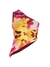 Arissa Floral Asymmetric Top