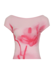 Mira Backless Printed Top