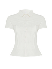 Divina Pinstripe Fitted Shirt
