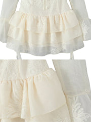 Venice Off-Shoulder Ruffle Dress