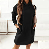 Sassyâ„?warm hooded dress