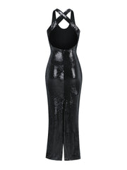 Mirabel Sequin Maxi Dress
