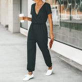 V-Neck Jumpsuit 2024