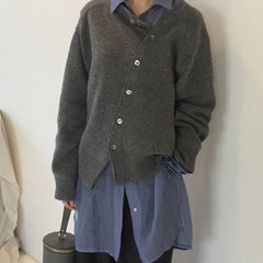 Chaqueta suave con botones