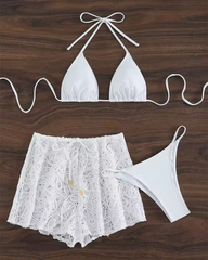 Louna - Lace halter bikini