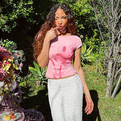 Mira Backless Printed Top