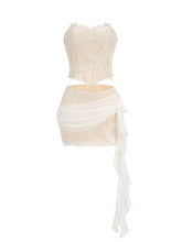 Gia Lace Corset Skirt Set