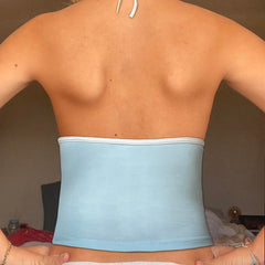 Lea Lace Embroidered Halter Top