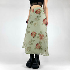 Lua Floral Maxi Skirt