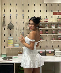 Alexia Smocked Mini Dress