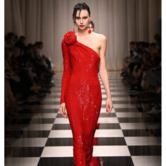 Dafne Sequin Midi Dress