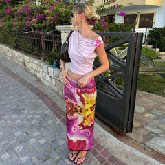 Arissa Floral Maxi Skirt