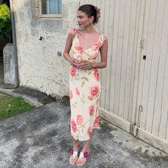 Amelia Floral Midi Dress