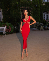 Julia Bandage Midi Dress