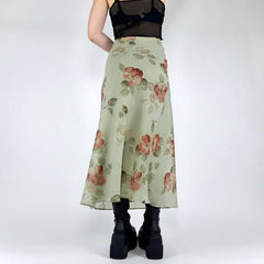 Lua Floral Maxi Skirt