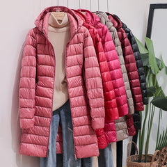 Doria - Lange Steppjacke