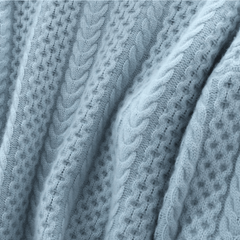 Suéter de cuello alto de cachemira