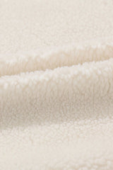 Chaqueta de manga larga con cuello a presión en contraste