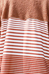 Chaqueta de manga larga con botones geométricos