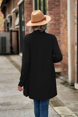 Langärmliges Oberteil mit offener Vorderseite