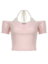 Evee Off Shoulder Crop Top