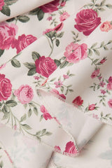 Floral Print Pleated Strapless Mini Dress - HouseofHalley