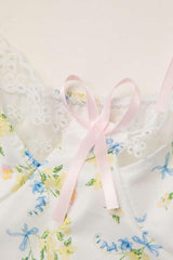 Top de tirantes con estampado floral