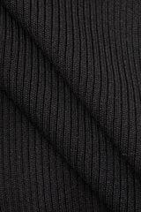 Fringe Hem Rib Knit Tank Top