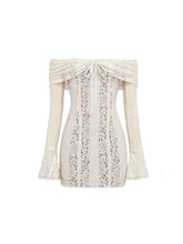 Angelee Off-Shoulder Lace Dress