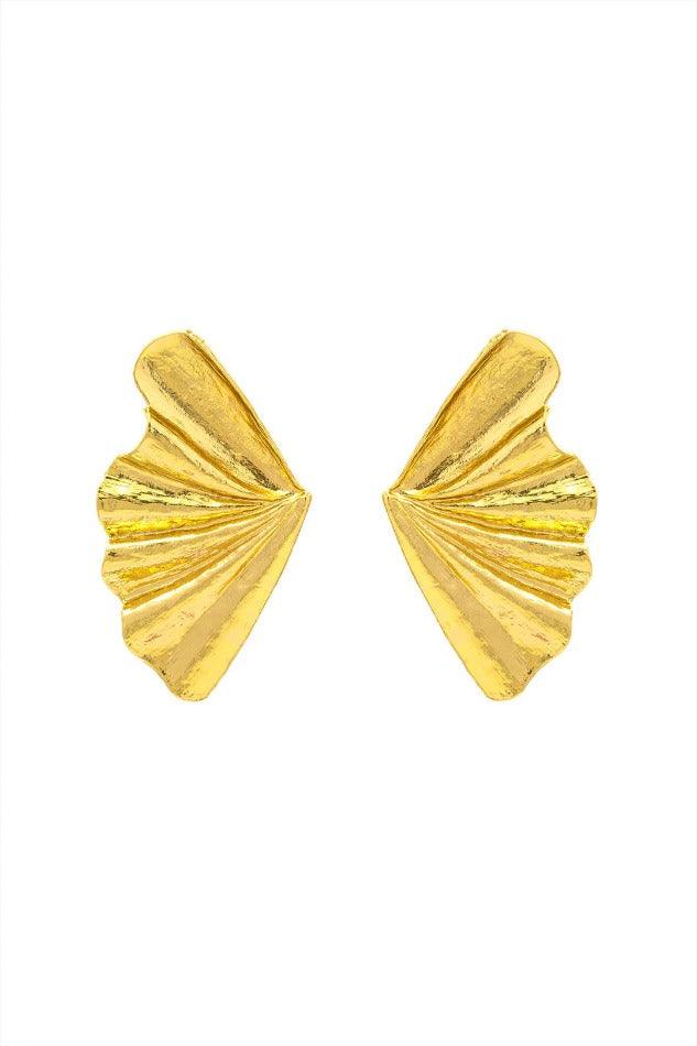 Ginkgo Leaf Earrings - HouseofHalley