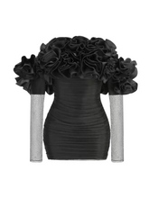 Haizley Ruffled Mesh Mini