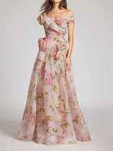 Beach-Style Printed Long Dress