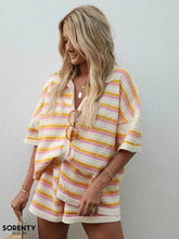 Mila – Buntes Set (Shorts + Top)