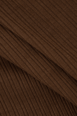 Top camisola con cuello halter y cordón fruncido