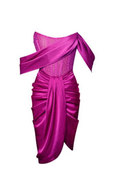 Enges Minikleid in Pink